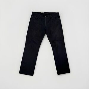 AG Adriano Goldschmied Men's Straight Jeans - Black